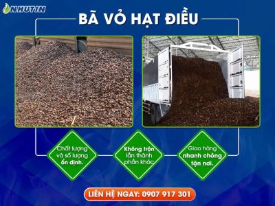 Bã vỏ hạt điều Như Tín